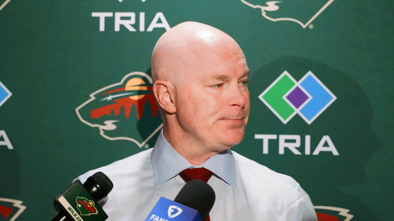 Hynes Postgame at Lightning 10/24 Minnesota Wild