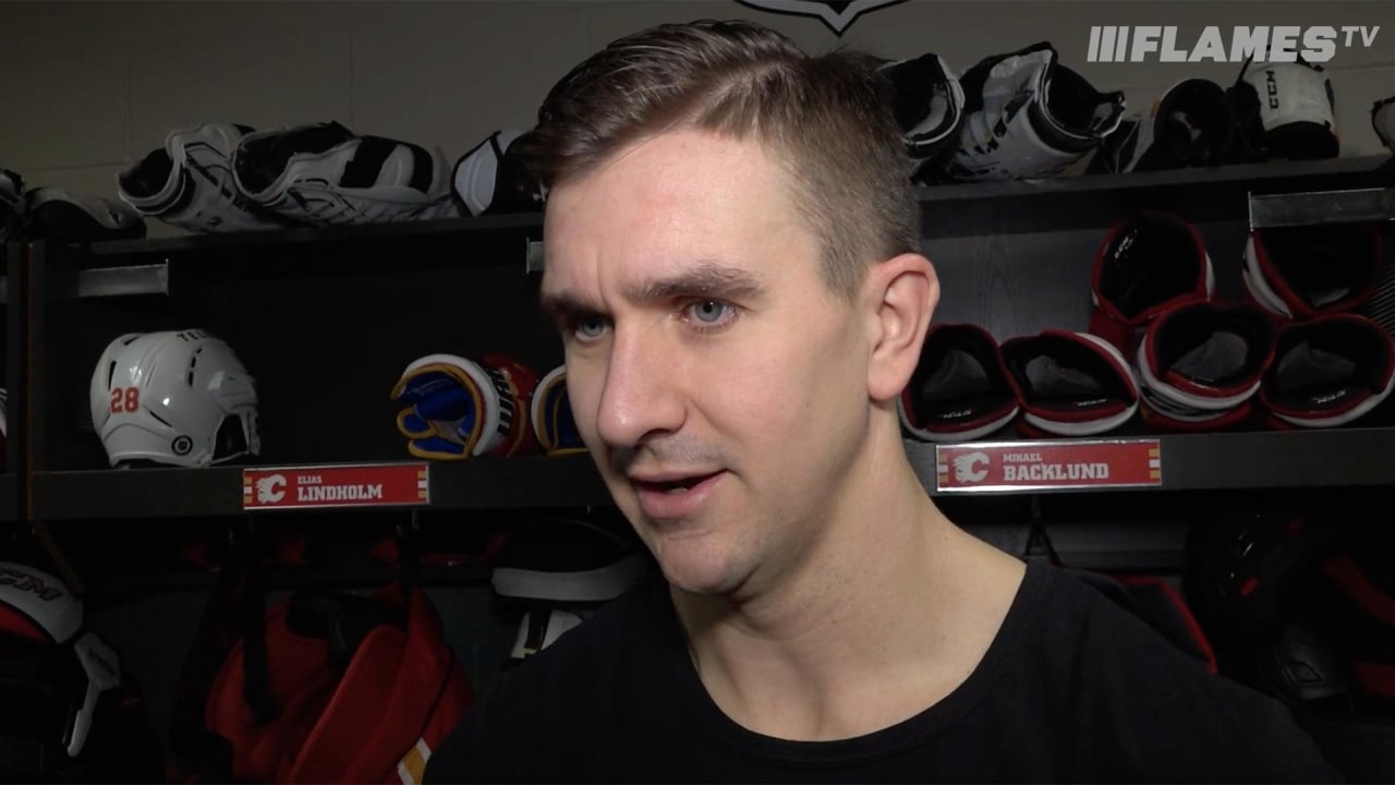Pregame Backlund 14.12.23 Calgary Flames