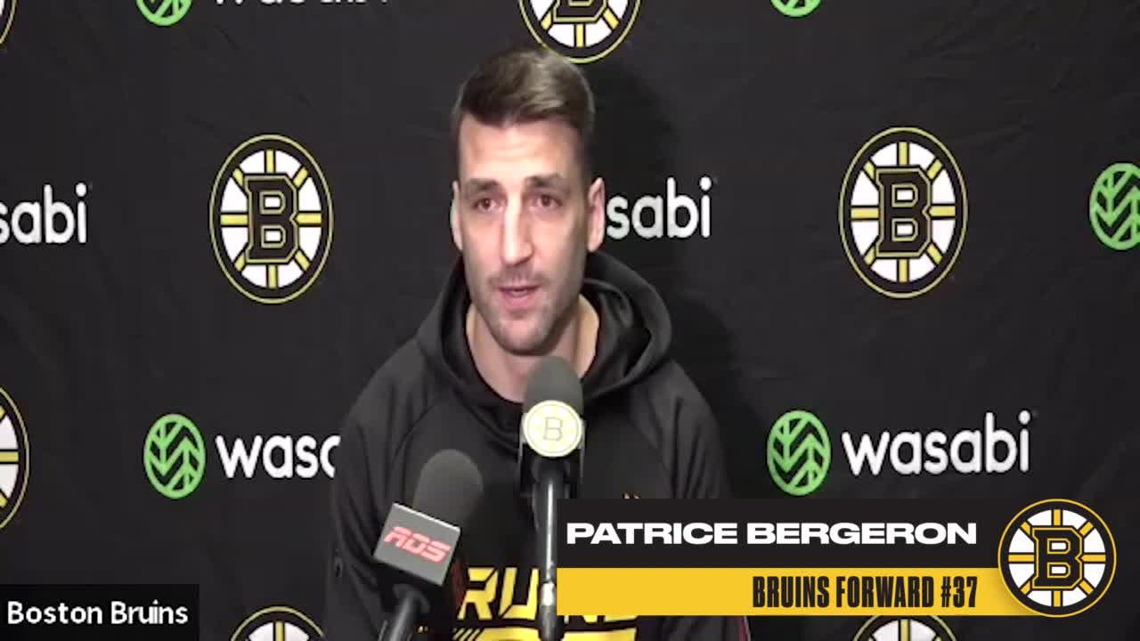 Locker Room Raw: Patrice Bergeron | Boston Bruins