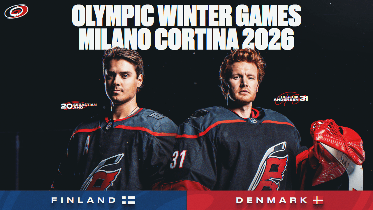 Aho, Andersen Named To Preliminary Olympic Rosters | Carolina Hurricanes