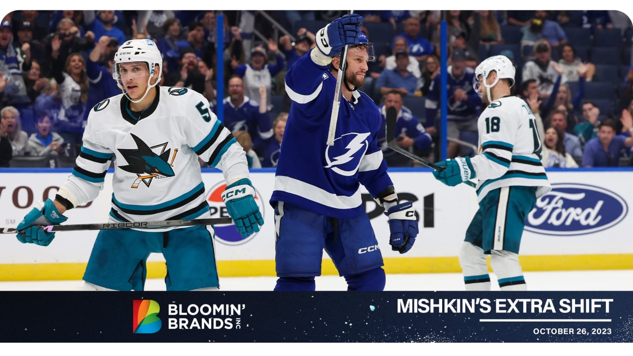 Mishkin's Extra Shift: Lightning 6, Sharks 0 | Tampa Bay Lightning