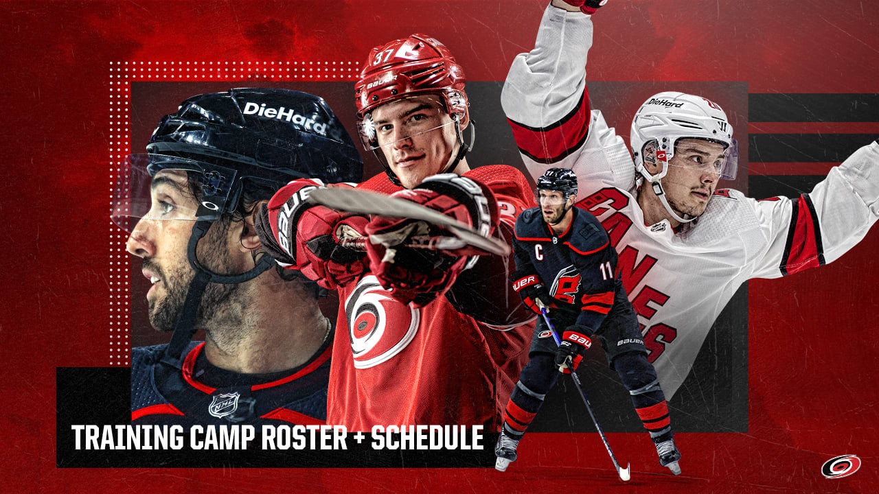 Canes Announce Training Camp Schedule and Roster Carolina Hurricanes