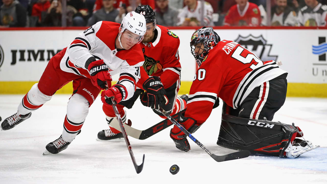 Domi scores OT winner, Blackhawks beat Detroit in home opener