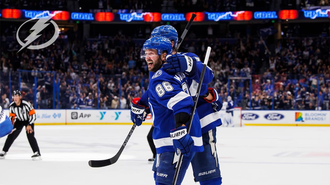 Kucherov completes the comeback Tampa Bay Lightning