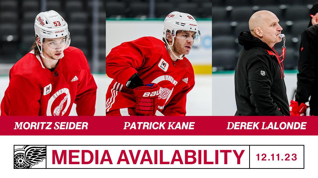 Seider | Kane | Lalonde | Detroit Red Wings