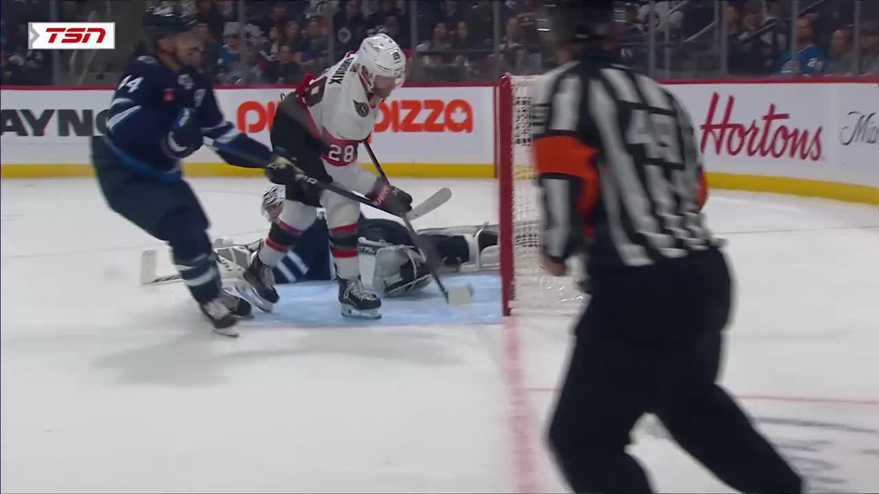 Giroux scores on a breakaway