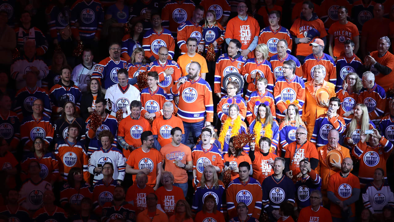 The man behind the mic Edmonton Oilers