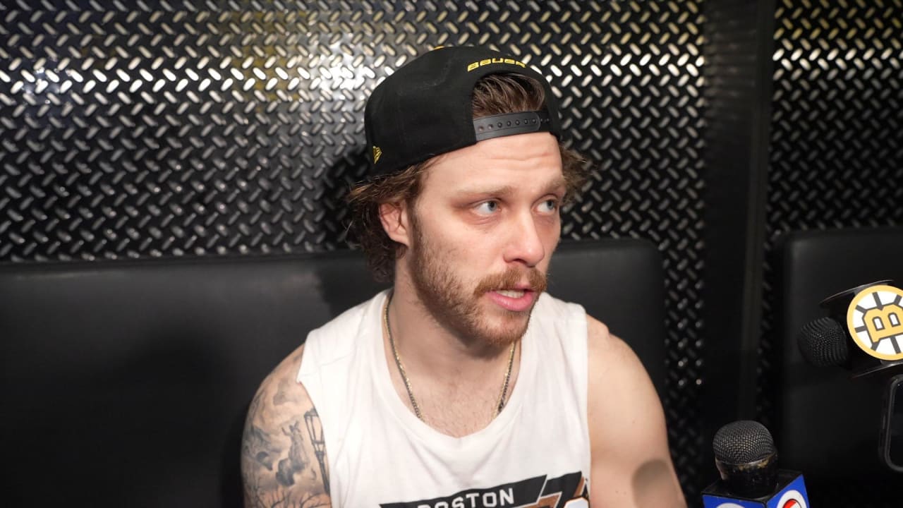 Locker Room Raw: David Pastrnak | Boston Bruins