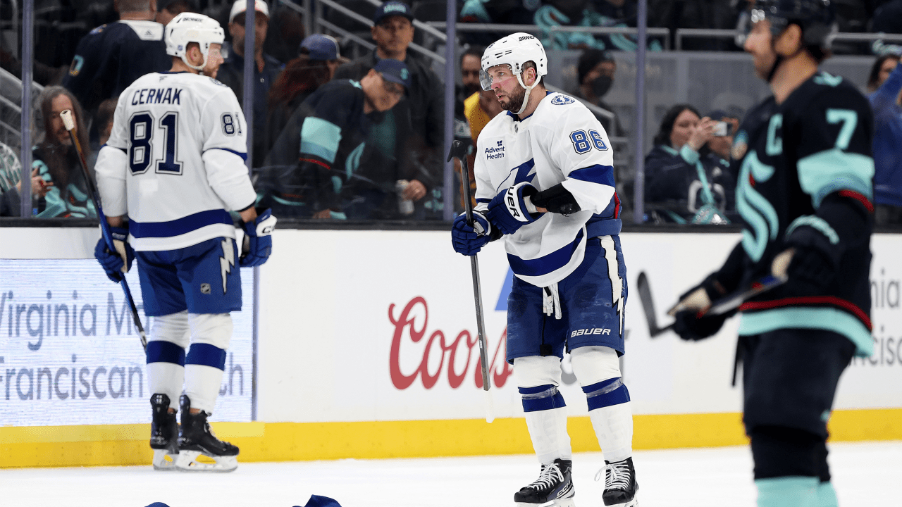 Kucherov gets hat trick, 2 assists to power Lightning past Kraken  | NHL.com
