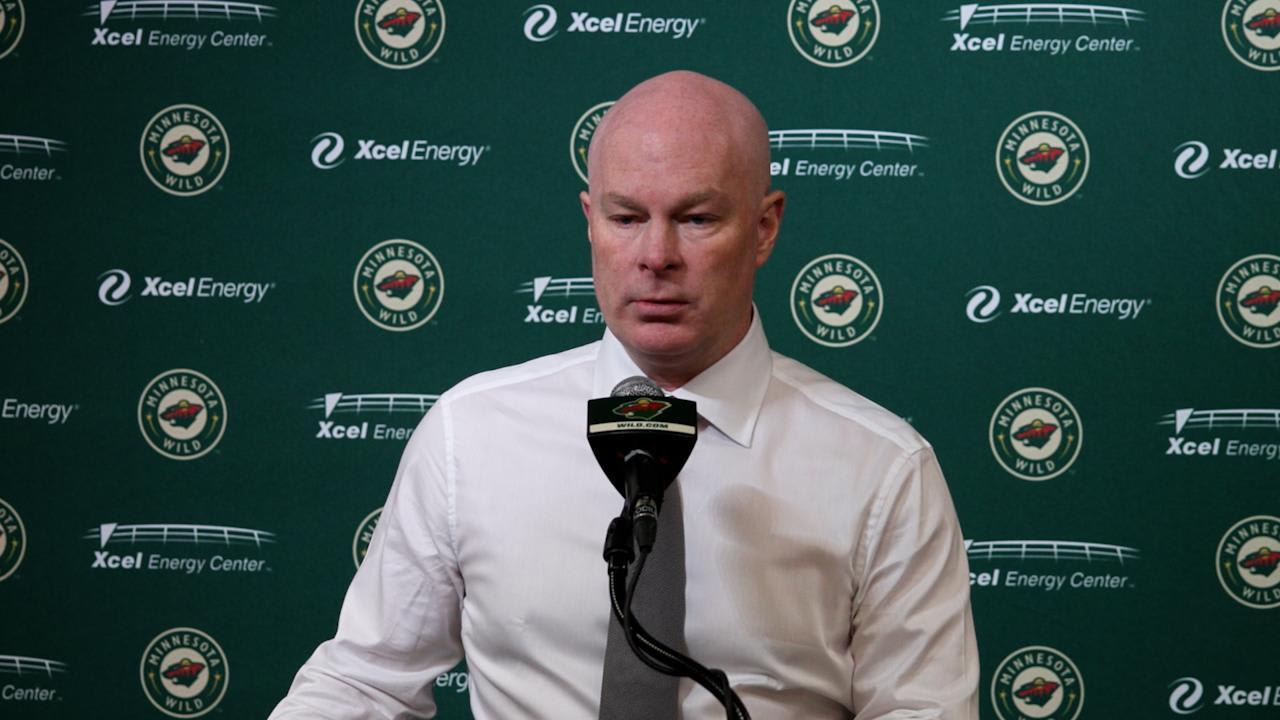 Hynes postgame vs ANA 1/27 | Minnesota Wild