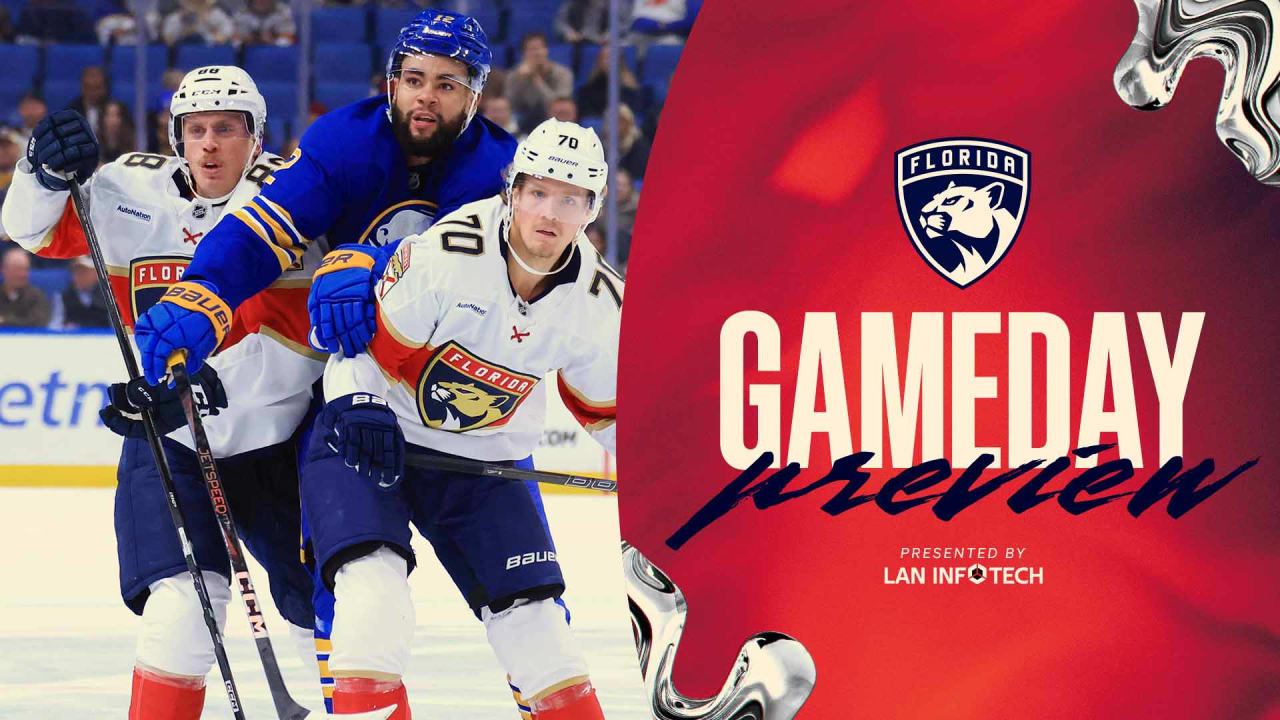 PREVIEW: In search of 6th straight win, Panthers wrap up homestand vs. Sabres  | Florida Panthers
