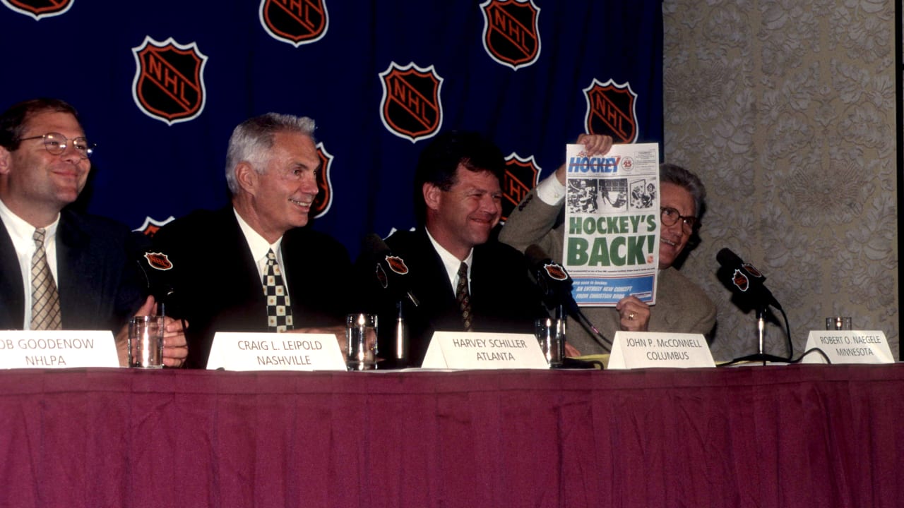 Histoire de l'expansion de la LNH