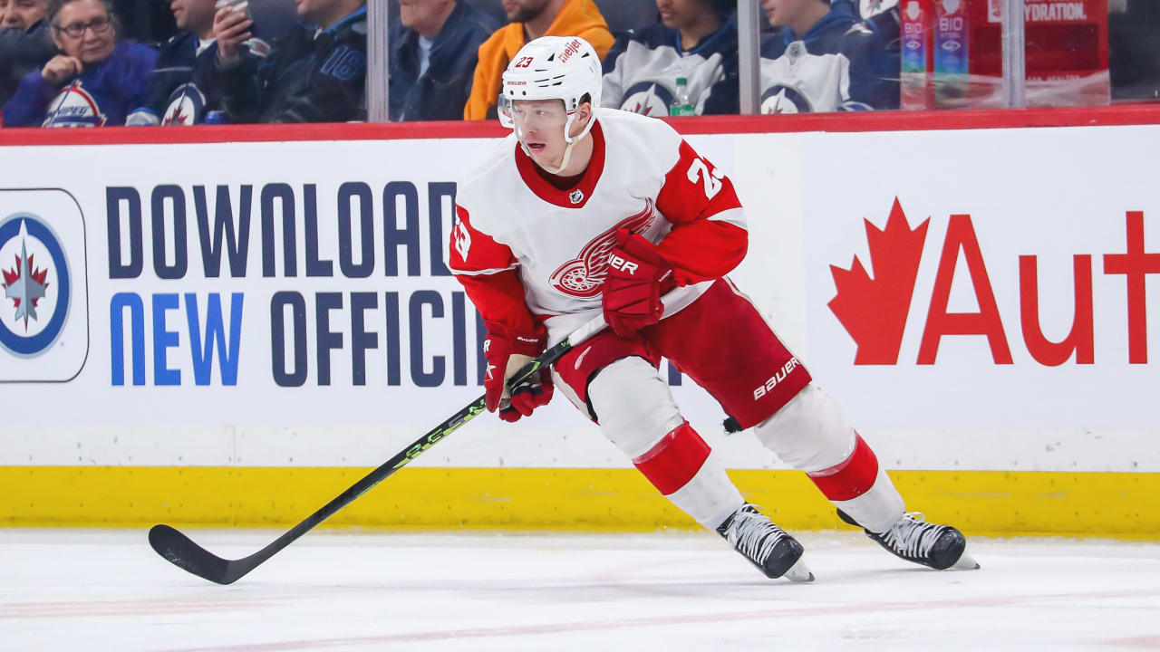 Red Wings' Lucas Raymond named NHL Rookie of the Month for November