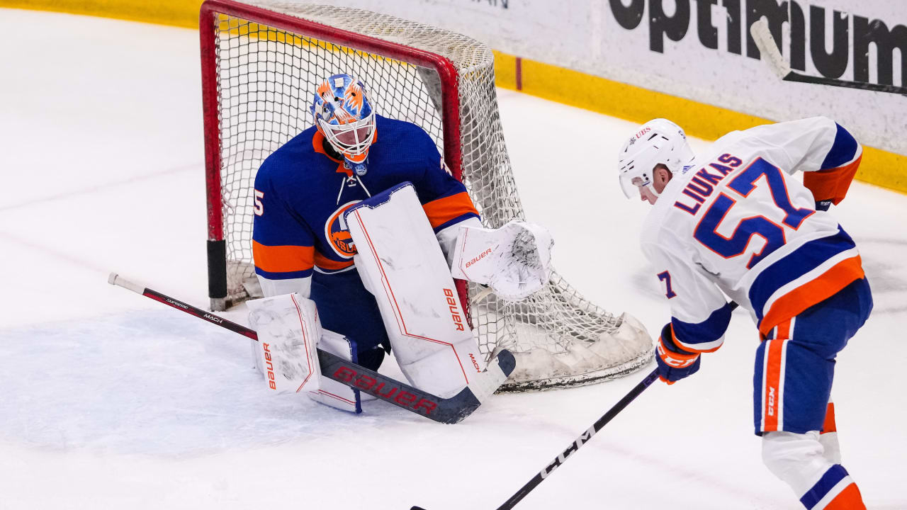 Lennox Brings Elevated Confidence to Rookie Camp New York Islanders