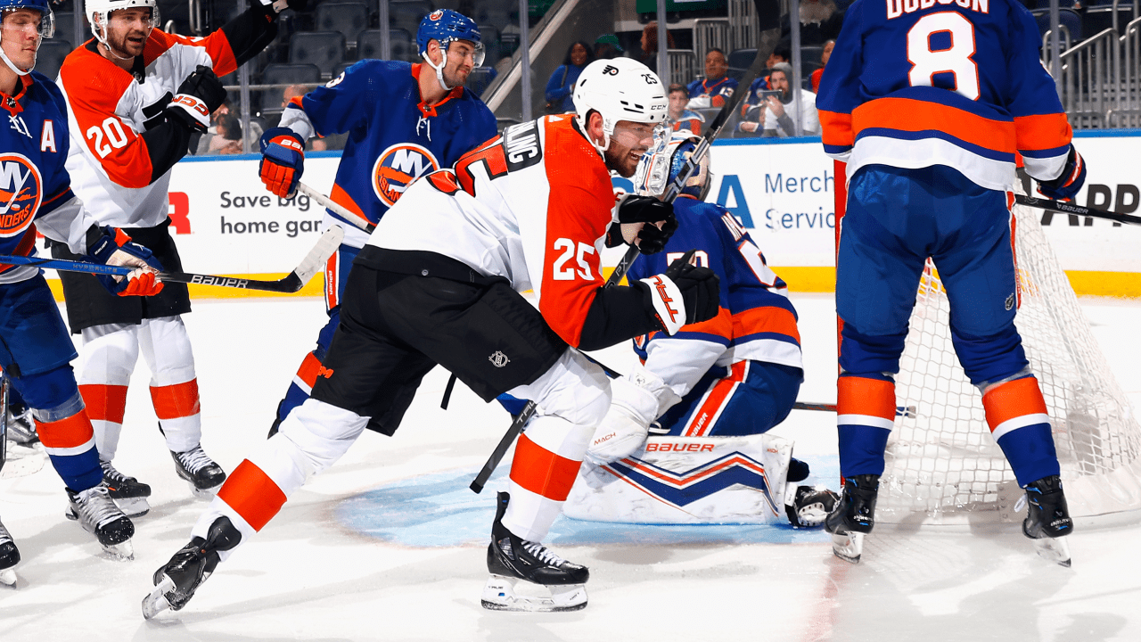 Photos: Lightning fall to Flyers in home opener