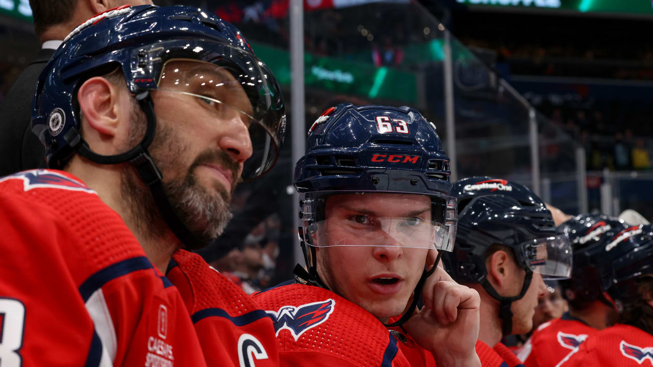 Ovechkin playing tutor to rookie Miroshnichenko with Capitals NHL