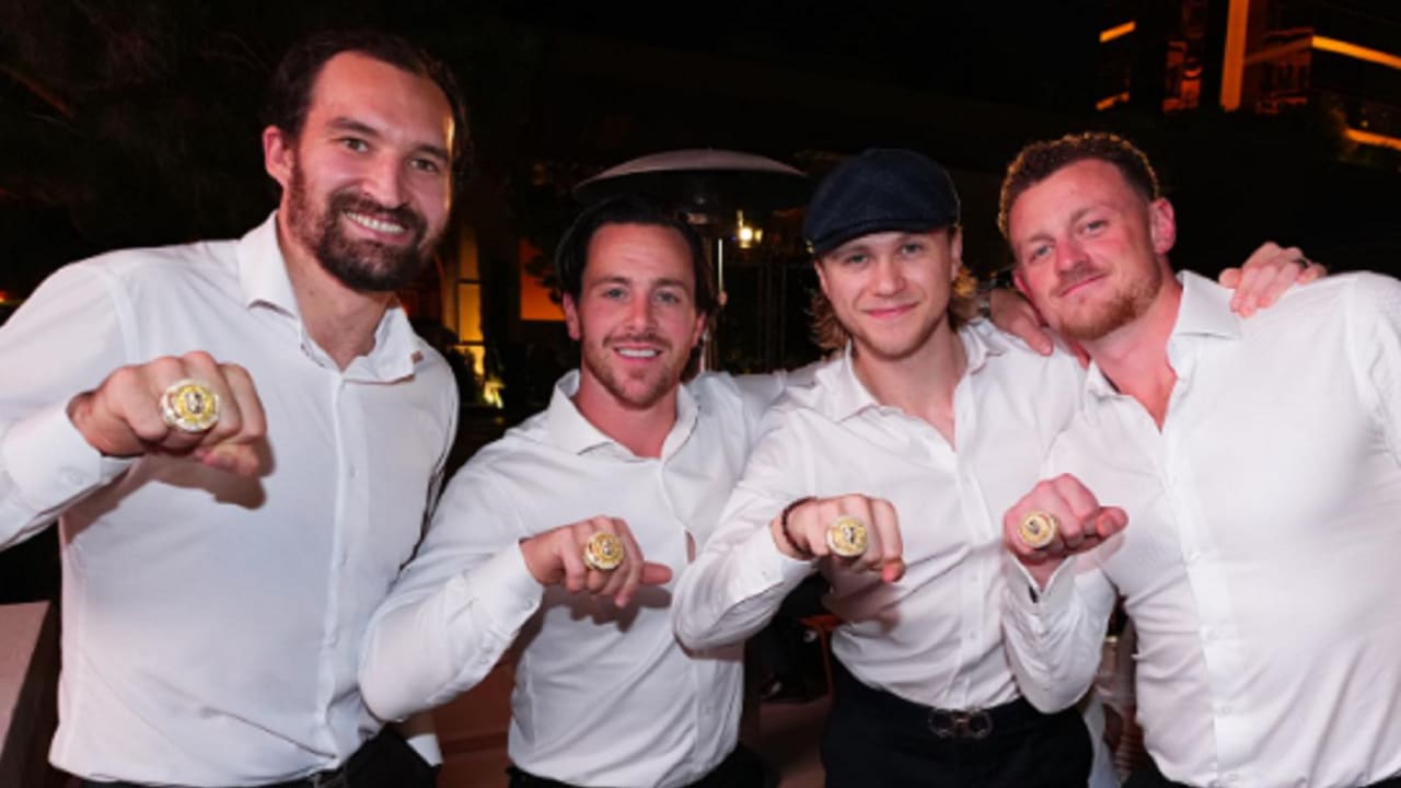 Golden Knights show off stunning, extra-versatile Stanley Cup rings ...