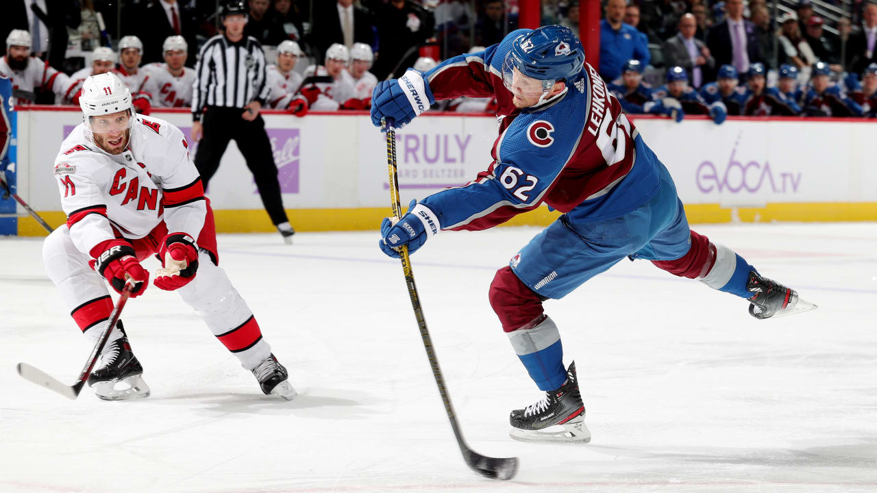 NHL On Tap: Undefeated Avalanche host Hurricanes