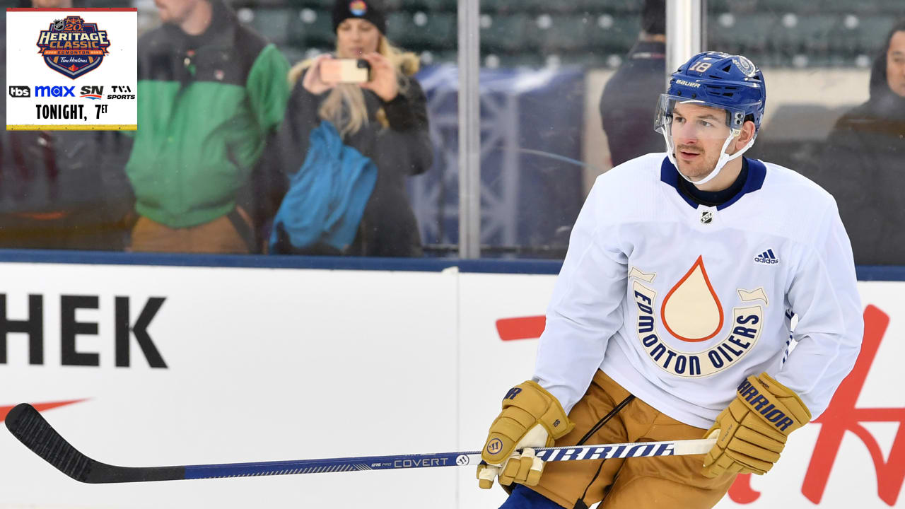 Oilers defeat Flames outdoors in NHL Heritage Classic