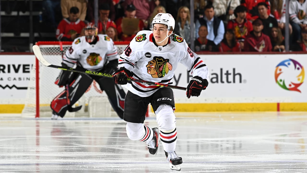 Bedard Getting 'more Used To' Life With Blackhawks, Playing In NHL ...