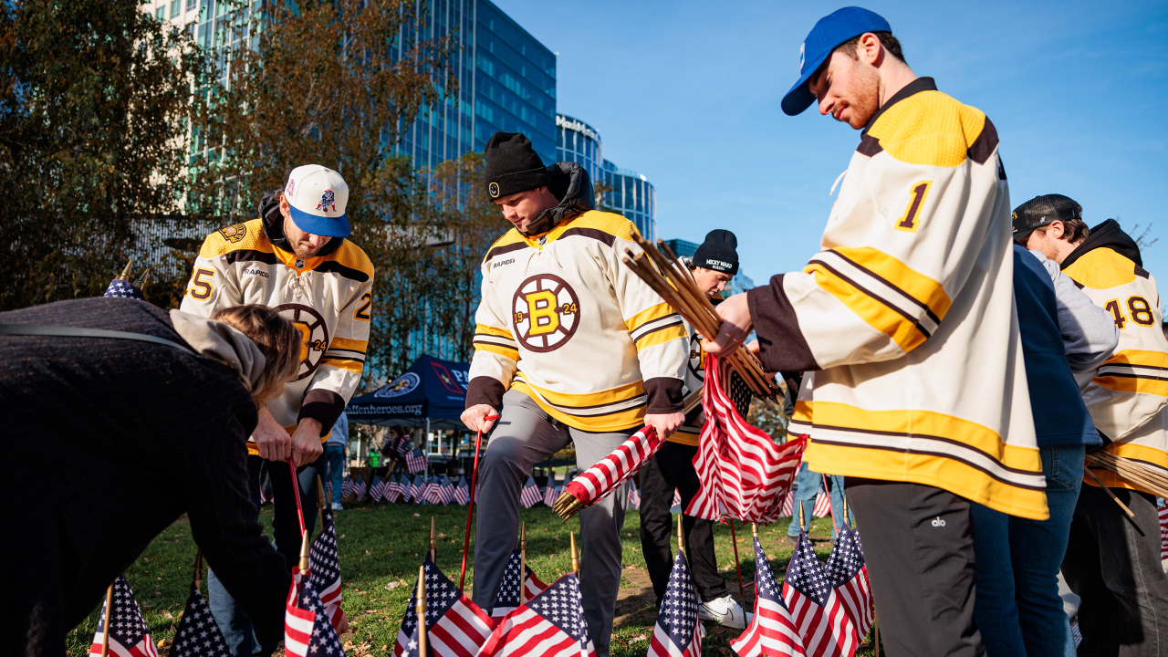 Bruins veterans hot sale day jersey