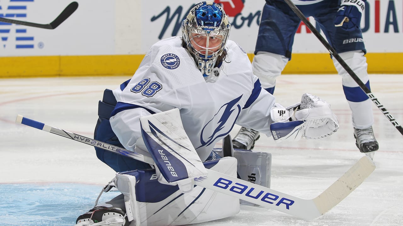 Vasilevskiy Makes Season Debut For Lightning Against Hurricanes | NHL.com