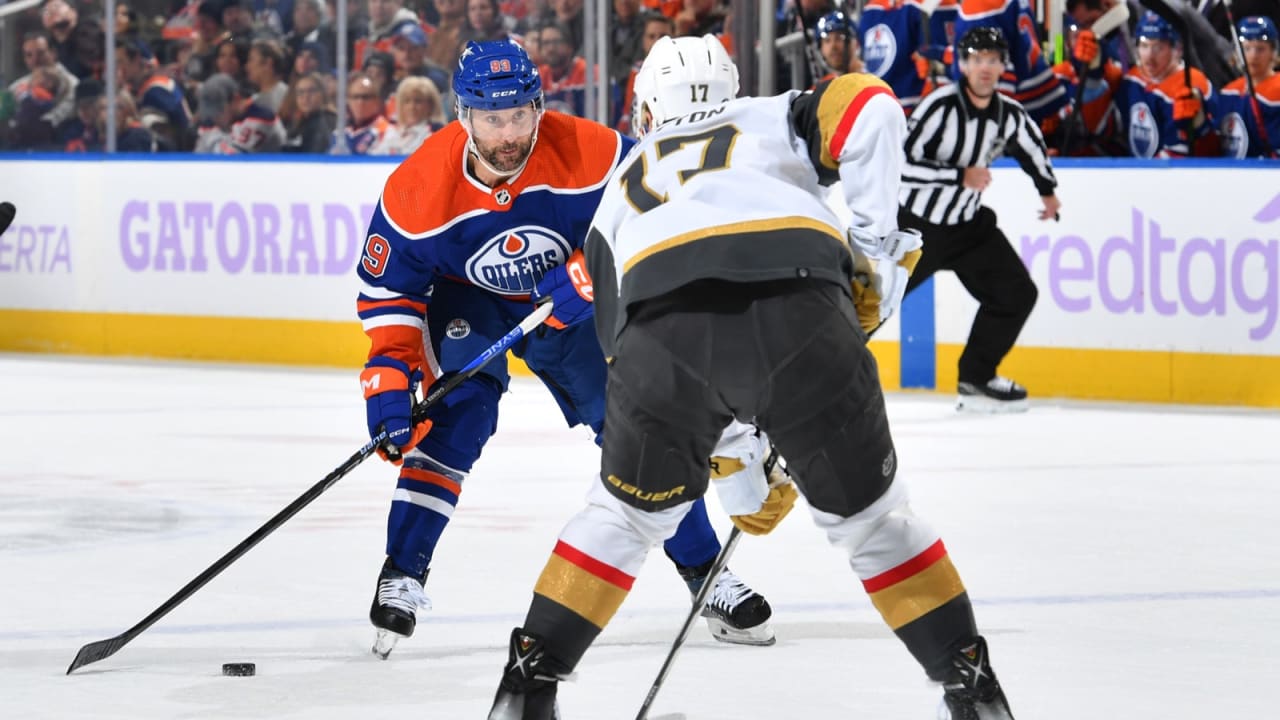 LIVE COVERAGE Oilers vs. Golden Knights Edmonton Oilers