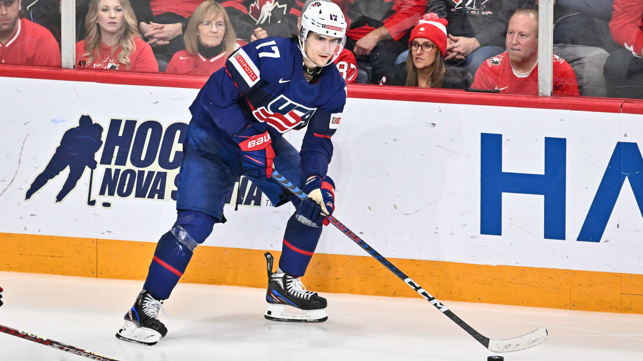Gauthier leads United States 2024 World Junior roster