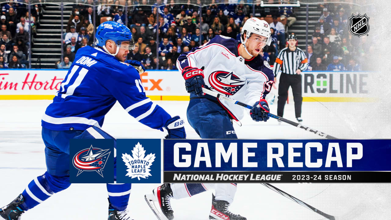 Recap: CBJ @ TOR 12.14.23 | NHL.com