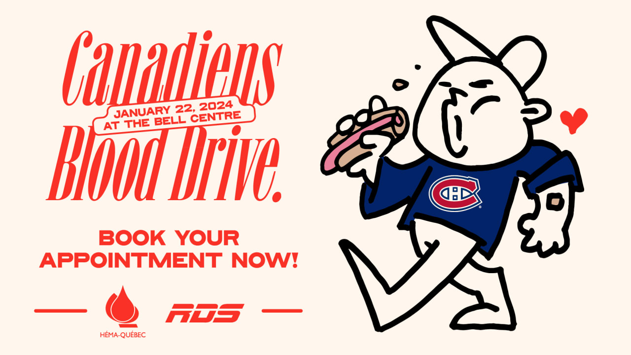 Blood Drive Montréal Canadiens