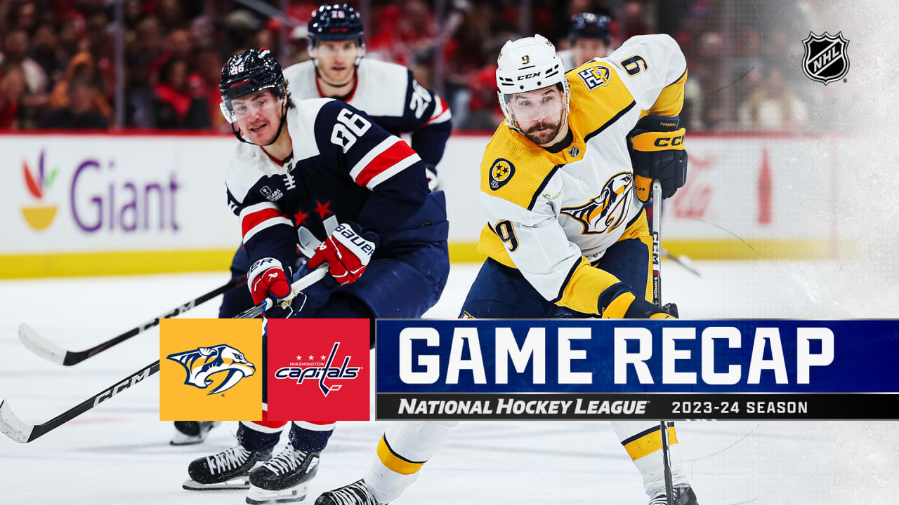 Askarov gets 1st NHL win, Predators edge Capitals in shootout | NHL.com