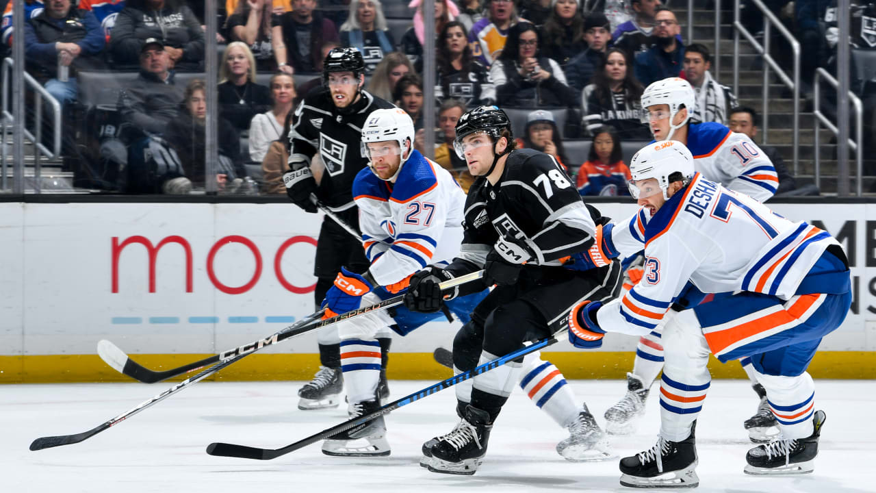 LIVE COVERAGE Oilers at Kings Edmonton Oilers