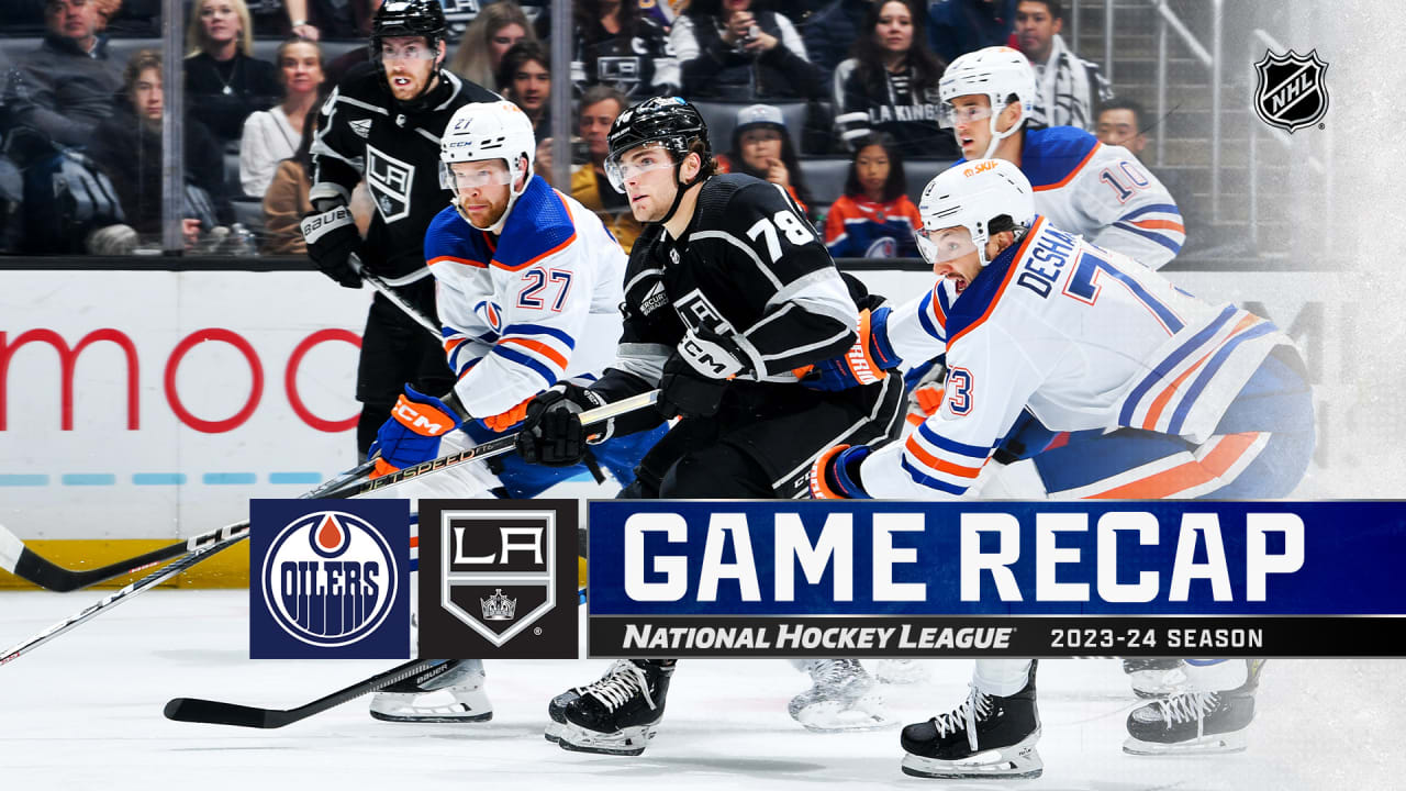 Oilers edge Kings in shootout for 4th straight win