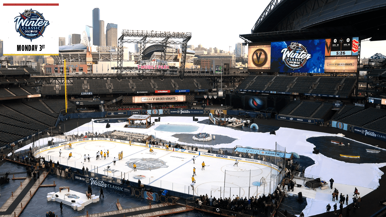 O clássico campo de inverno vai fundo para trazer o sabor de Seattle ao jogo ao ar livre