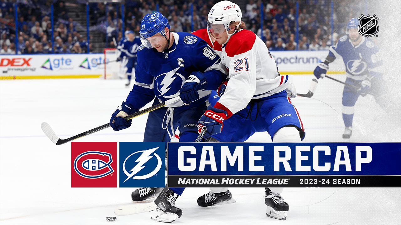 Lightning score 4 straight, rally for win against Canadiens