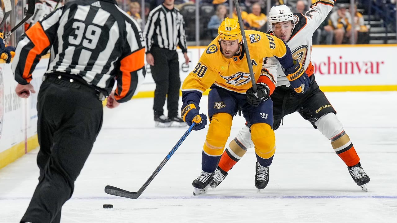 GAME DAY Ducks vs. Preds, Jan. 9 Nashville Predators