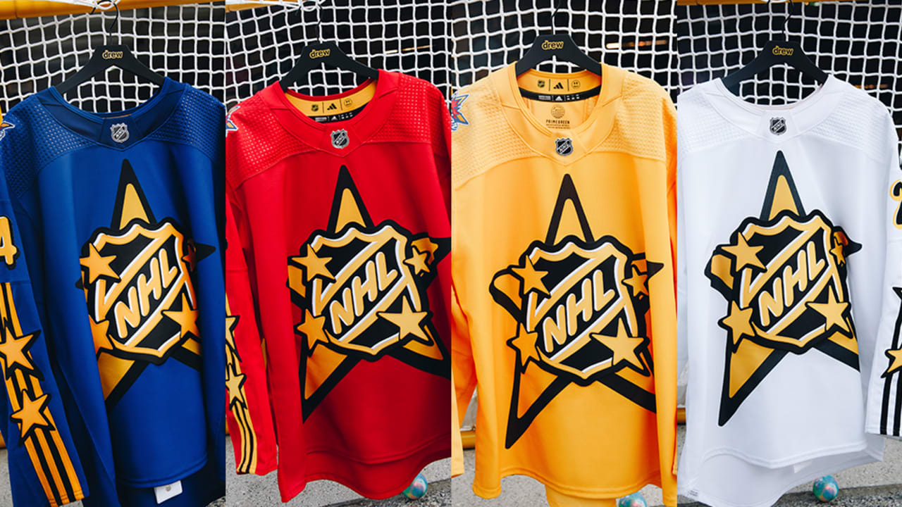 NHL przedstawia koszulki Drew zaprojektowane specjalnie na mecz All-Star 2024