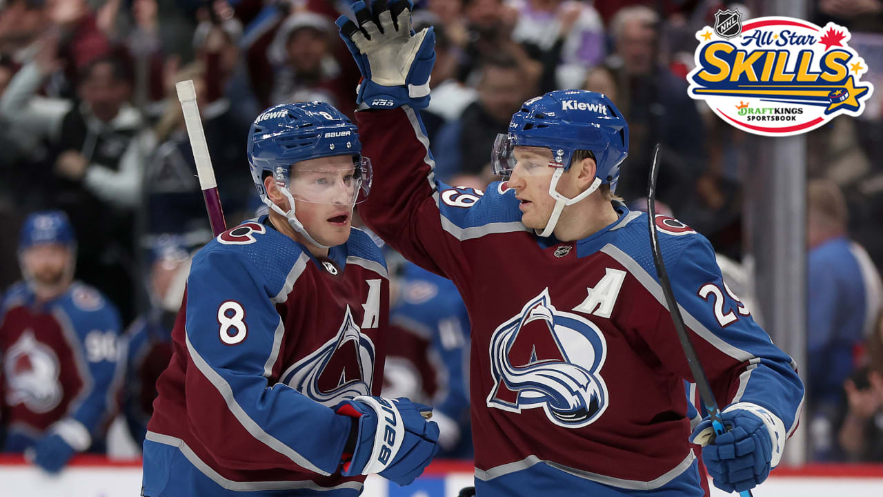 Makar, MacKinnon of Avalanche ready for new-look All-Star Skills event ...