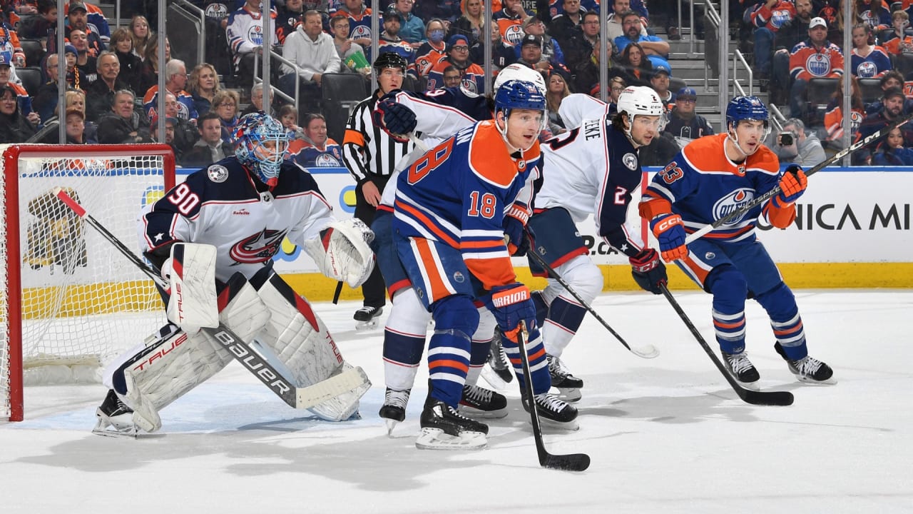 LIVE COVERAGE: Oilers Vs. Blue Jackets | Edmonton Oilers