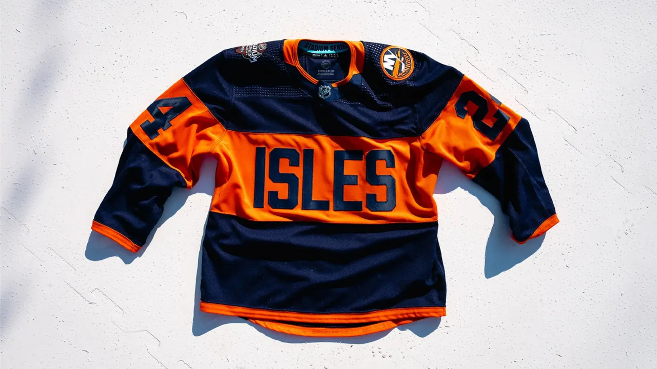 NYI Stadium Series Jersey New York Islanders