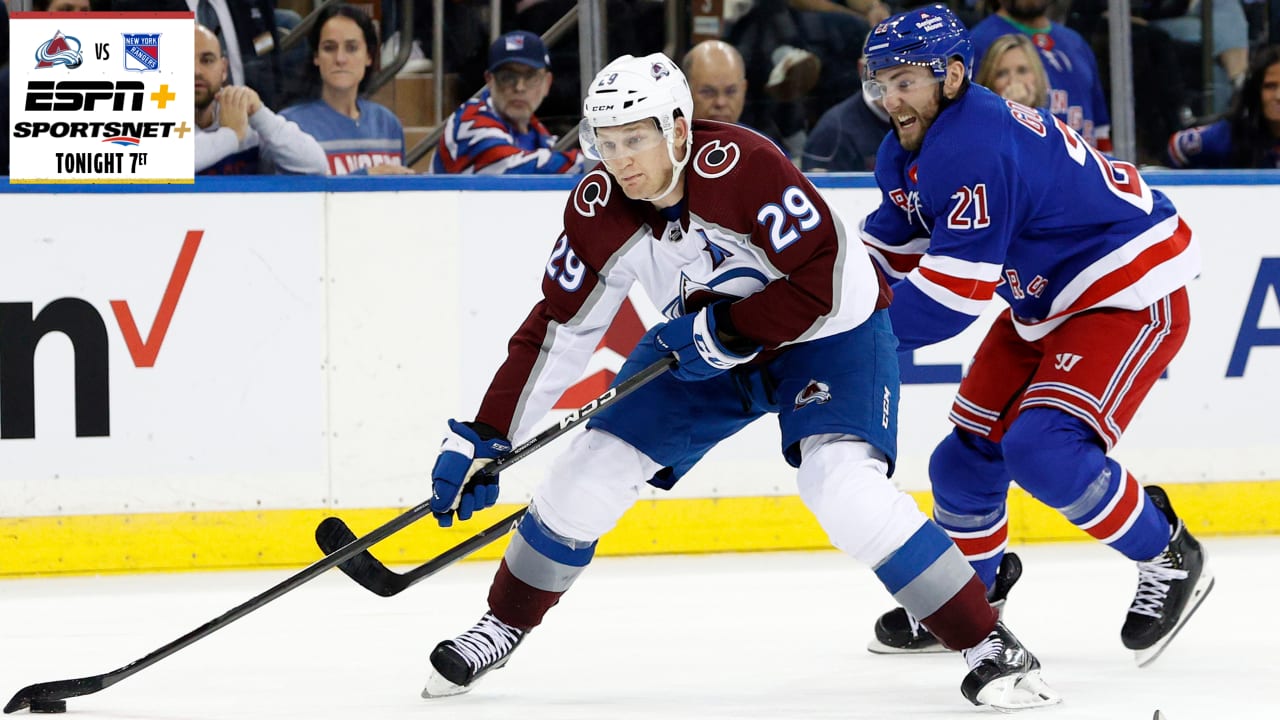 NHL On Tap: MacKinnon seeks point in 14th straight for Avalanche