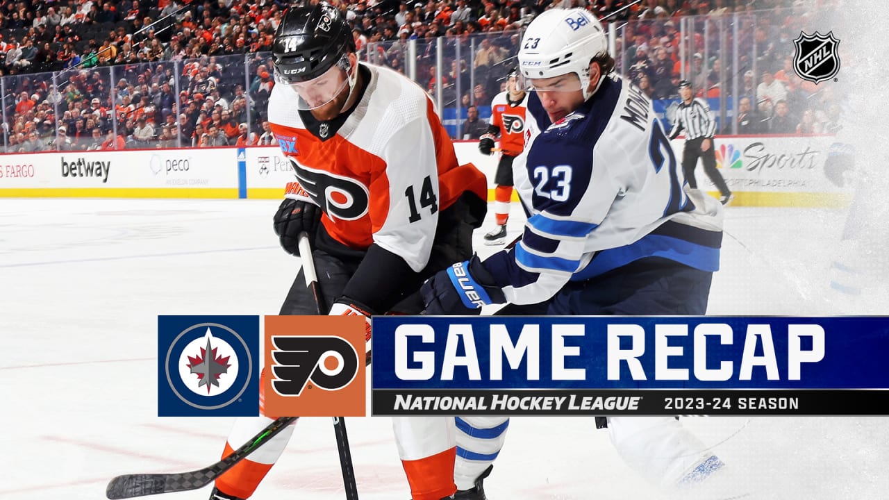 Konecny Flyers hand Jets 5th straight loss NHL