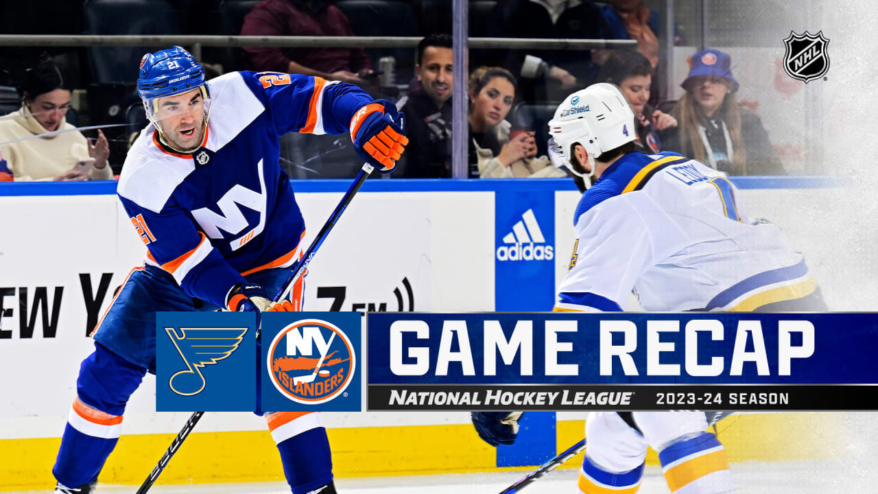 Islanders storm past Blues win 4th in row NHL