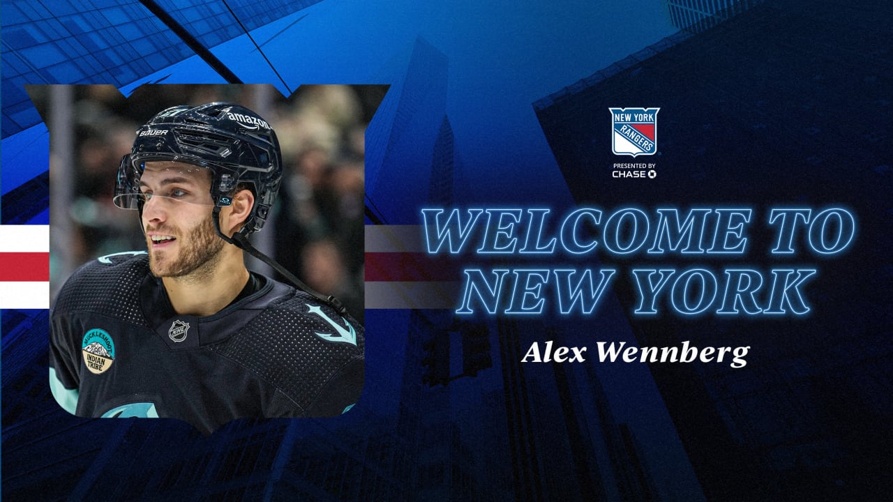 Rangers Acquire Alex Wennberg | New York Rangers