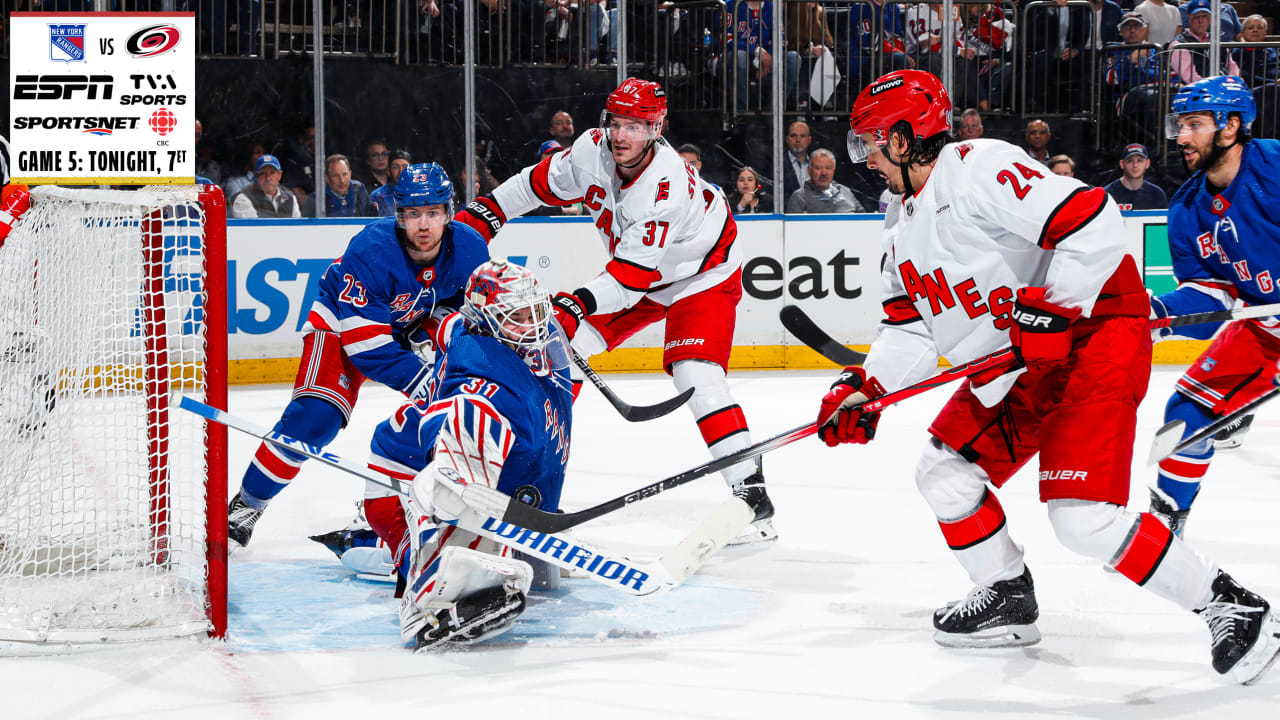 3 Keys: Hurricanes at Rangers, Game 5 of Eastern 2nd Round | NHL.com