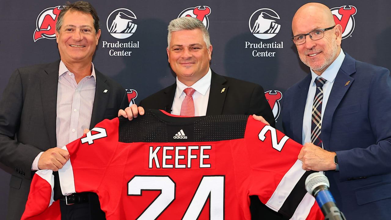 Keefe says ‘vision is to win the Stanley Cup’ with Devils | NHL.com