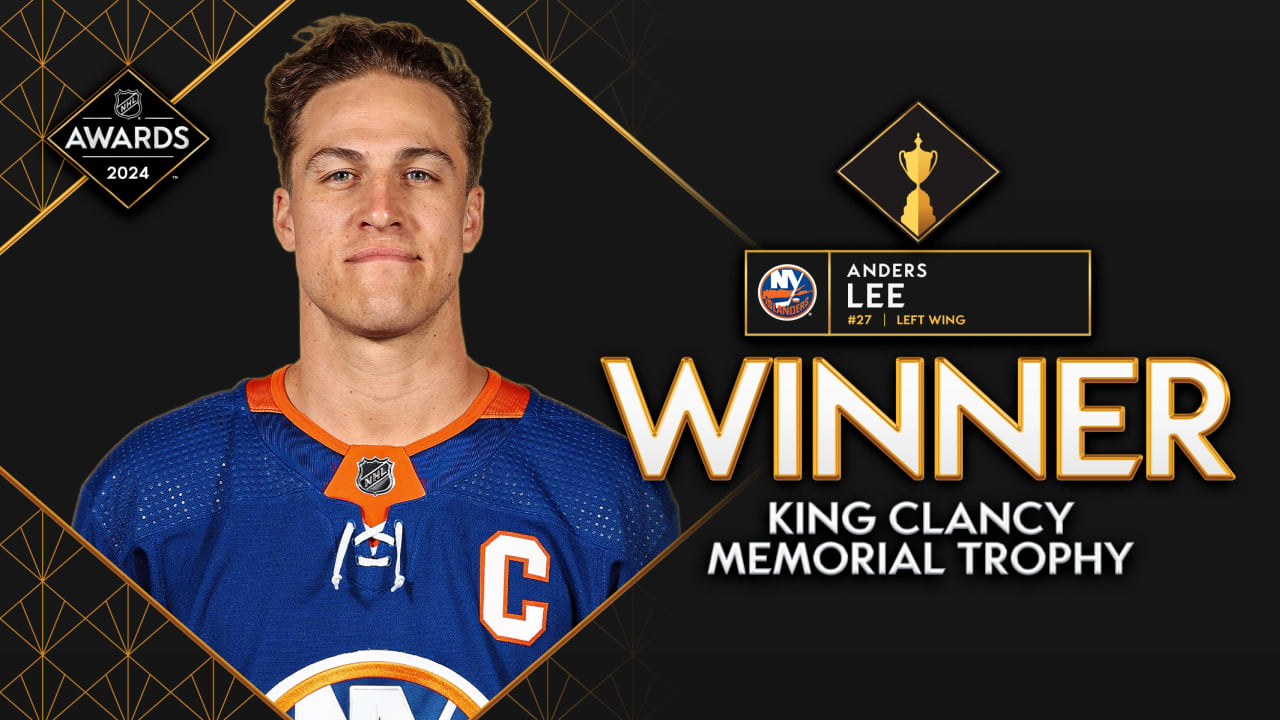 Lee of Islanders wins King Clancy Memorial Trophy | NHL.com