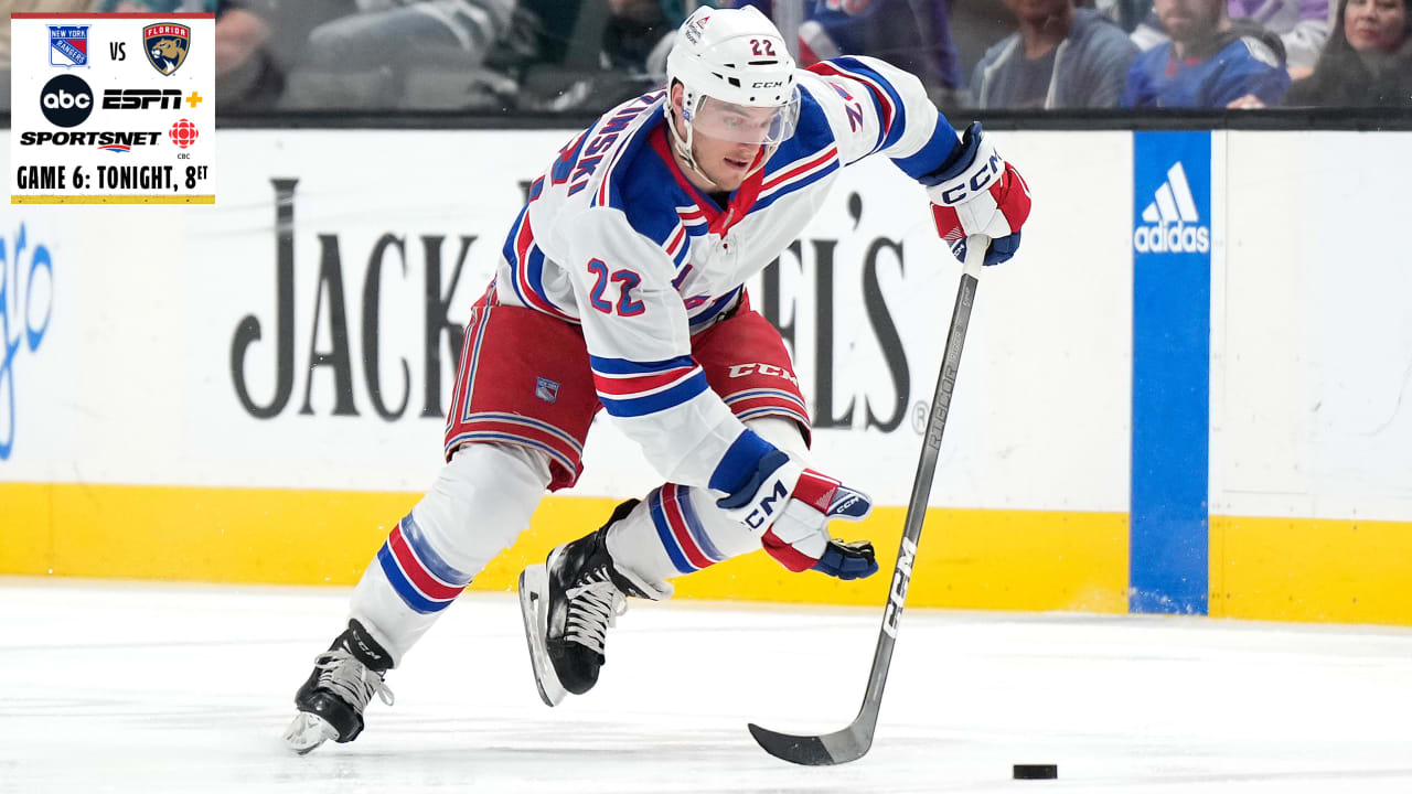 Brodzinski expected to play for Rangers in Game 6 against Panthers | NHL.com