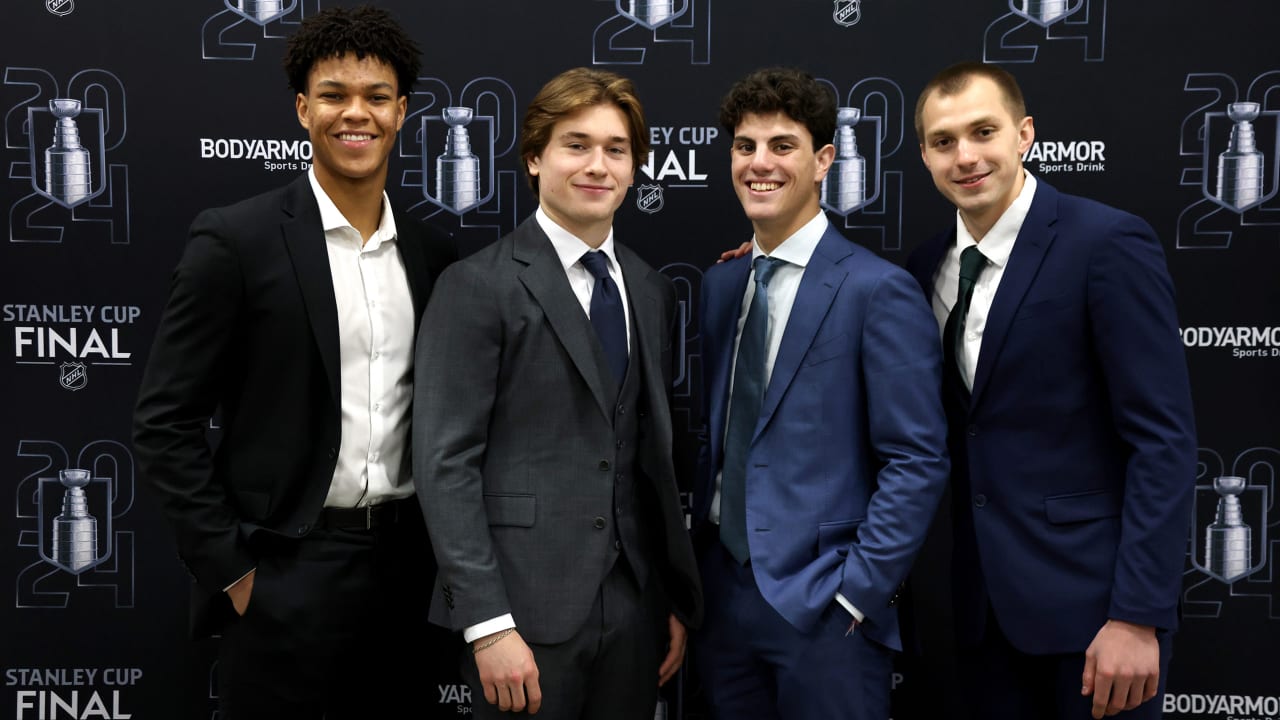 Celebrini, 2024 NHL Draft prospects ‘fortunate’ to attend Stanley Cup Final | NHL.com