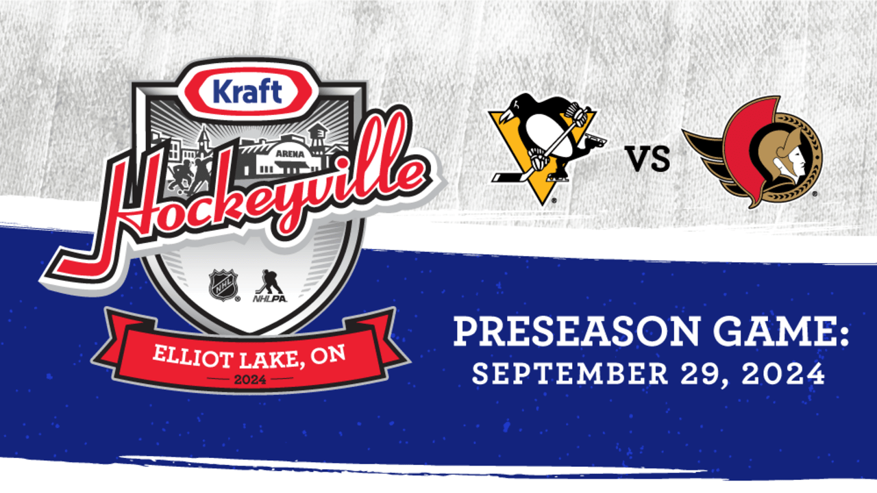 Senators to face Penguins in Kraft Hockeyville 2024 preseason game | NHL.com